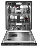 A FreeFlex™ Third Rack Dishwasher.
